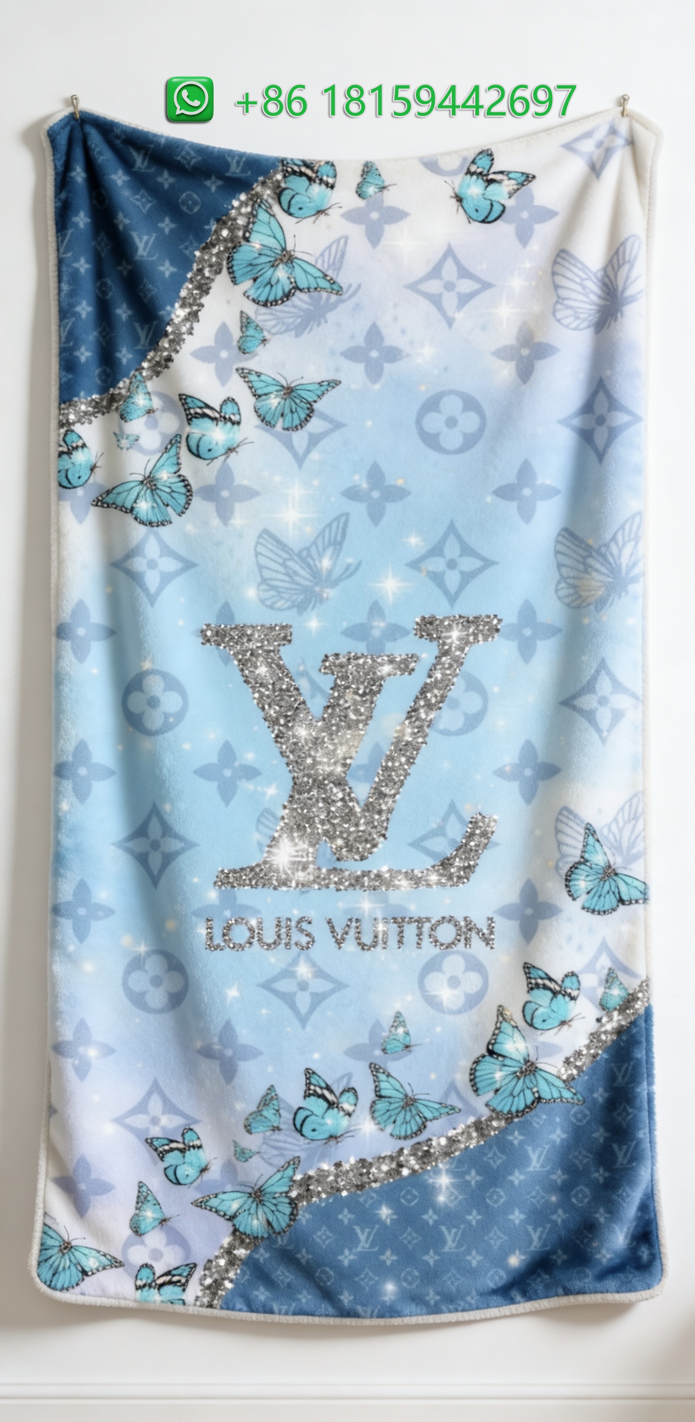 Louis Vuitton Throw Blankets